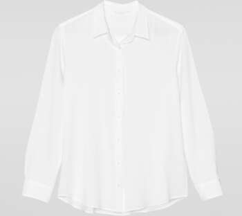 Plain White Shirt - Full sleve