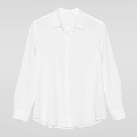 Plain White Shirt - Full sleve