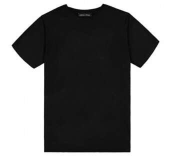 Plain black Shirt - Half sleve