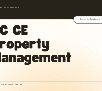 DC CE Property Management - Aug 12th, 19th, 26th @ 5:00pm
