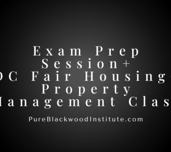 DC Real Estate (Exam Prep + Fair Housing + Property Management Bundle) Reciprocal License
